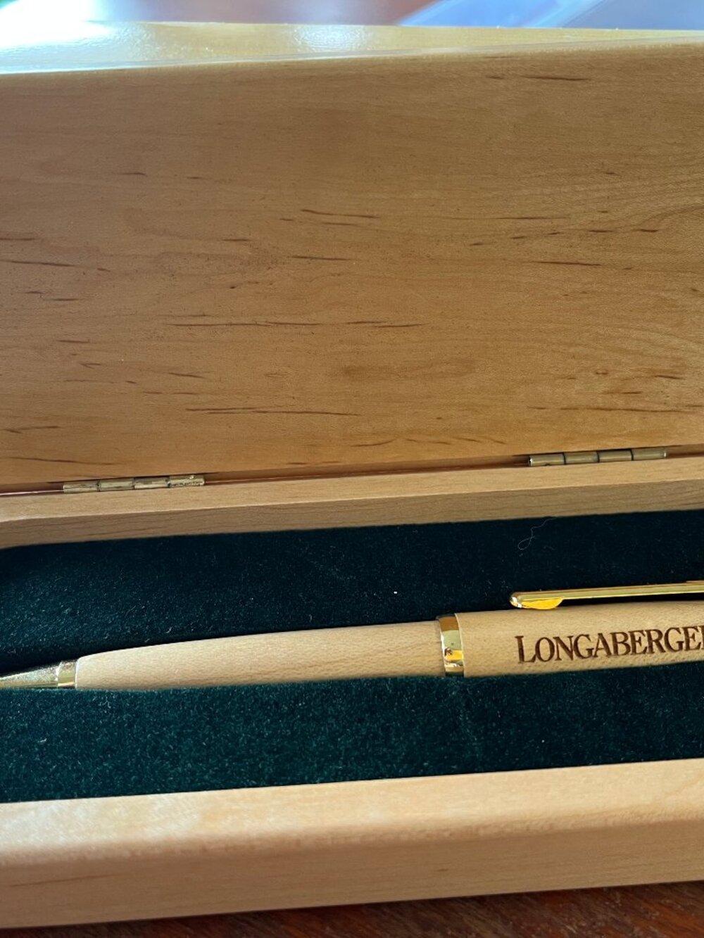 Vintage Longaberger Award Ballpoint Pen in Presentation Box